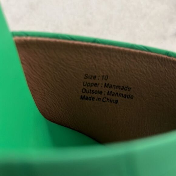 Gabrielle Union Dayanara Croc Embossed Heel Mule worn on photo Shoot SZ 10 - Picture 5 of 13